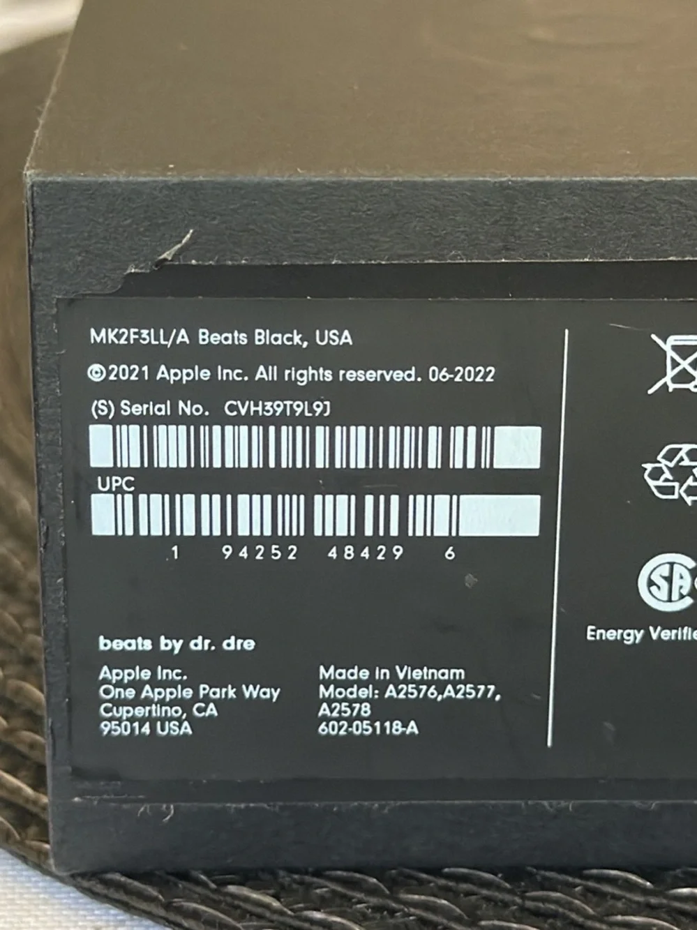 Beats Powerbeats Pro True Wireless Earbuds NOISE CANCELLATION